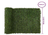 Artificial Fence Light Green 1 x 10 m PVC and Steel 42042376