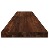 Rectangular Table Top 140 x 30 x 3.5 cm Rectangular Dark Brown 938179