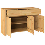 Sideboard Drammen Oak 114 x 43 x 75.5 cm Solid Pine wood 42003038