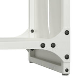 Firewood Rack White 40x30x80 cm Cold-rolled steel 864220