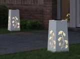 Solar LED Pathway Light 2 pcs Warm White 18 x 18 x 50 cm 879752