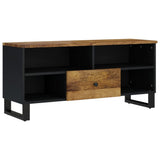 TV Cabinet 100x33x46 cm Solid Wood Mango&Engineered Wood 351973