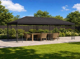 Gazebo Canopy Cover 6 x 3 m Anthracite Polyester 190 900400