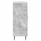 Sideboard Concrete Grey 66 x 34.5 x 89.5 cm Engineered Wood 894858