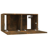 TV Cabinet Set 2 pcs Brown 60 x 30 x 30 cm Engineered Wood 815868