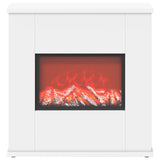 Electric Fireplace White 47 x 18 x 48 cm Engineered wood 8021063