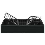 Electric Adjustable Bed Frame Black 200 x 90 x 33.5 cm Steel 42037301