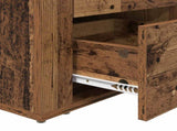 Bedside Cabinet Old Wood 35 x 50 x 60 cm Engineered Wood 881060