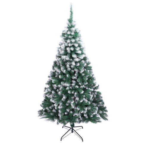 ZNTS 7FT Spray White PVC Christmas Tree 870 Branches 22023741