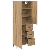 Highboard 2 pcs Artisan Oak 69.5 x 34 x 180 cm Engineered Wood 3415997