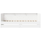 Bed Frame with Storage White 80 x 200 cm Engineered Wood 3429637