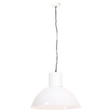 Hanging Lamp 25 W White Round 48 cm E27 320566