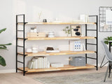 Floating Shelves 2 pcs 120x40x4 cm Untreated Solid Wood Acacia 3279484