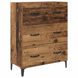 Highboard Old Wood 69.5 x 34 x 180 cm Engineered Wood 3415792