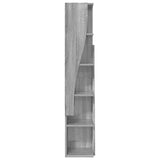 Corner Cabinet 27.5x27x140cm Engineered Wood Grey Sonoma 889871