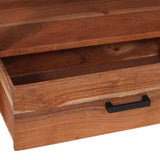 TV Cabinet with Drawer Brown 110 x 30 x 40 cm Solid acacia wood 4104010
