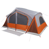 Cabin Tent with Roof Grey and Orange 480 x 273 x 205 cm 42028687