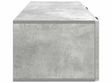 Wall-Mounted TV Cabinet Concrete Grey 98 x 31 x 30 cm 899068