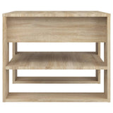 Coffee Table Sonoma Oak 55.5x55x45 cm Engineered Wood 810911