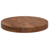 Table Top Light Brown 40 x 4 cm Solid Oak Wood 42016014