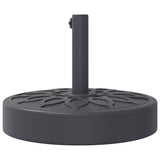 ZNTS Parasol Base for Ø38 / 48 mm Poles 25 kg Round 4007975