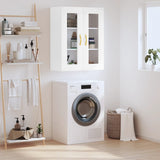 Wall Mounted Cabinet White 69.5x34x90 cm 828460