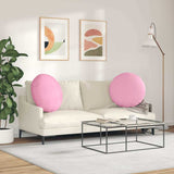 Seat Cushions 2 pcs Pink 80 x 29 cm Fabric 42014246