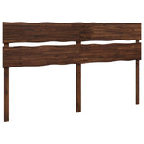Live Edge Headboard ROSTOCK Dark Brown 200 cm Solid Acacia Wood 903278