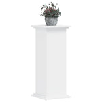 ZNTS Plant Stand White 33x33x80 cm Engineered Wood 852969