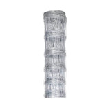 ZNTS Garden Fence Galvanised Steel 50 m 80 cm 140720