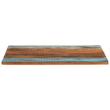Table Top Multicolour Solid reclaimed wood 70x90 cm Durable 286061