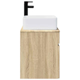 Wall-mounted Sink Vanity Sonoma Oak 49 x 41 x 63 cm 890564