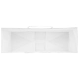 Paper Bags 250 pcs with Handles White 32x12x42 cm 4101620