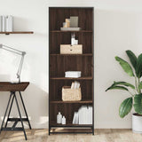 Bookcase Brown Oak 60x35x170.5 cm Engineered Wood 3300854