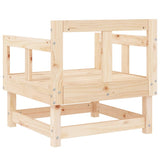 Garden Chairs 2 pcs Solid Wood Pine 825387