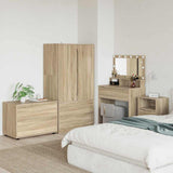 Storage Cabinet Sonoma Oak 80 x 48 x 57 cm Engineered Wood 888819