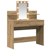 Dressing Table Artisan Oak 100 x 40 x 130 cm Engineered Wood 868851