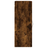 Wall Mounted Cabinet Smoked Oak 34.5x34x90 cm Engineered Wood 834999