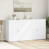 Sideboards 2 pcs White 79x38x80 cm Engineered Wood 3276602