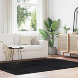 Shaggy Rug High Pile NAVARRA Black 160x230 cm Polyester 4102838