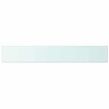 Shelves 2 pcs Panel Glass Clear 100x15 cm 3051583
