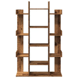 Book Cabinet Old Wood 86x25.5x140 cm Engineered Wood 856692