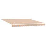 Retractable Awning Manual Multicolour 400 x 300 cm Fabric 3330564