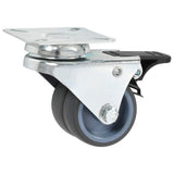 12 pcs Twin-wheel Swivel Casters 50 mm 277922