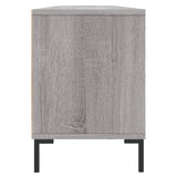 TV Cabinet Grey Sonoma 150x30x44.5 cm Engineered Wood 831290