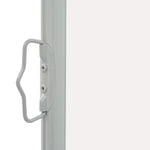 Patio Retractable Side Awning 60x300 cm Cream 48353
