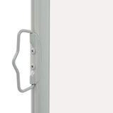 Patio Retractable Side Awning 60x300 cm Cream 48353