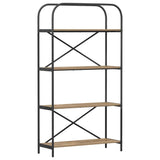 Bookshelf Artisan Oak 80 x 30 x 146 cm Engineered wood 879844