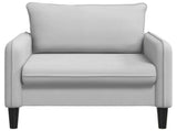 XL Armchair Light Grey Velvet 42043546
