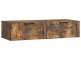 Wall-Mounted TV Cabinet Wall-mounted Smoked Oak 98 x 41 x 30 cm 899380